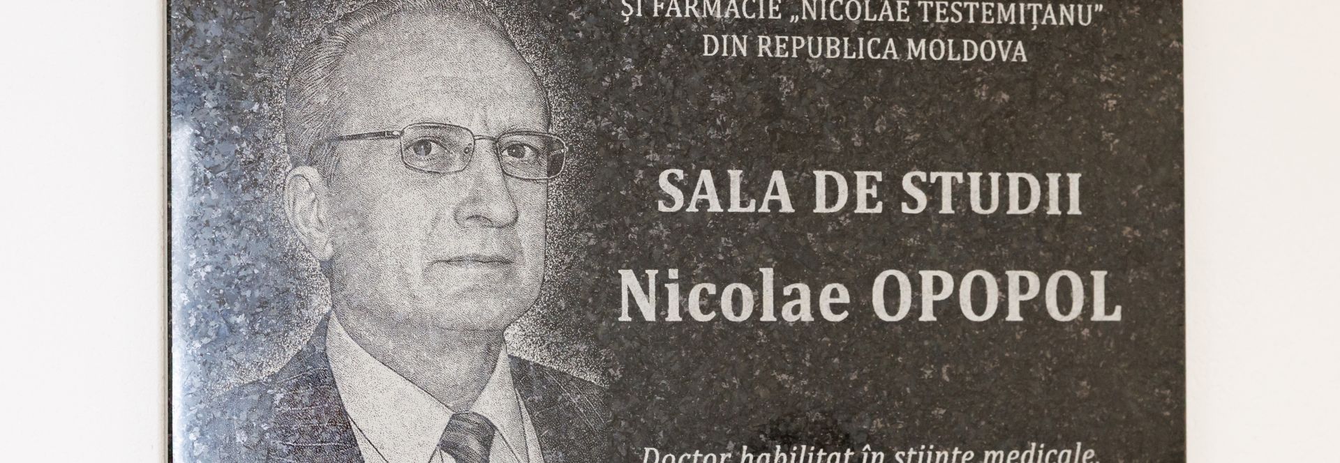 sală de studii Nicolae Opopol