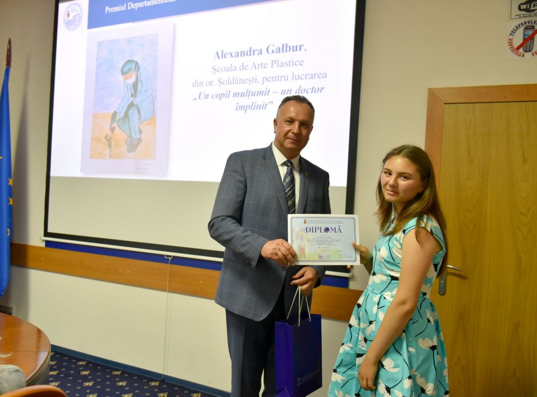 concursul de desene „Medicul – prin ochii unui copil”